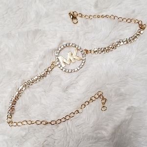 Michael Kors Logo Rhinestone Choker 🖤💎